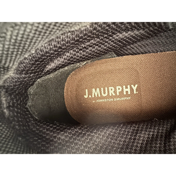 Johnston Murphy Lace-Up Ankle Boots Men's 9M Brown Pebbled Leather Lugged Sole - Picture 15 of 15